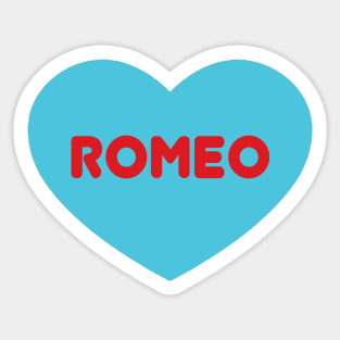 Romeo Sticker